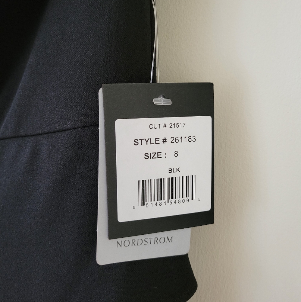 NWT Marina Black One Shoulder Jumpsuit - Picture 10 of 14